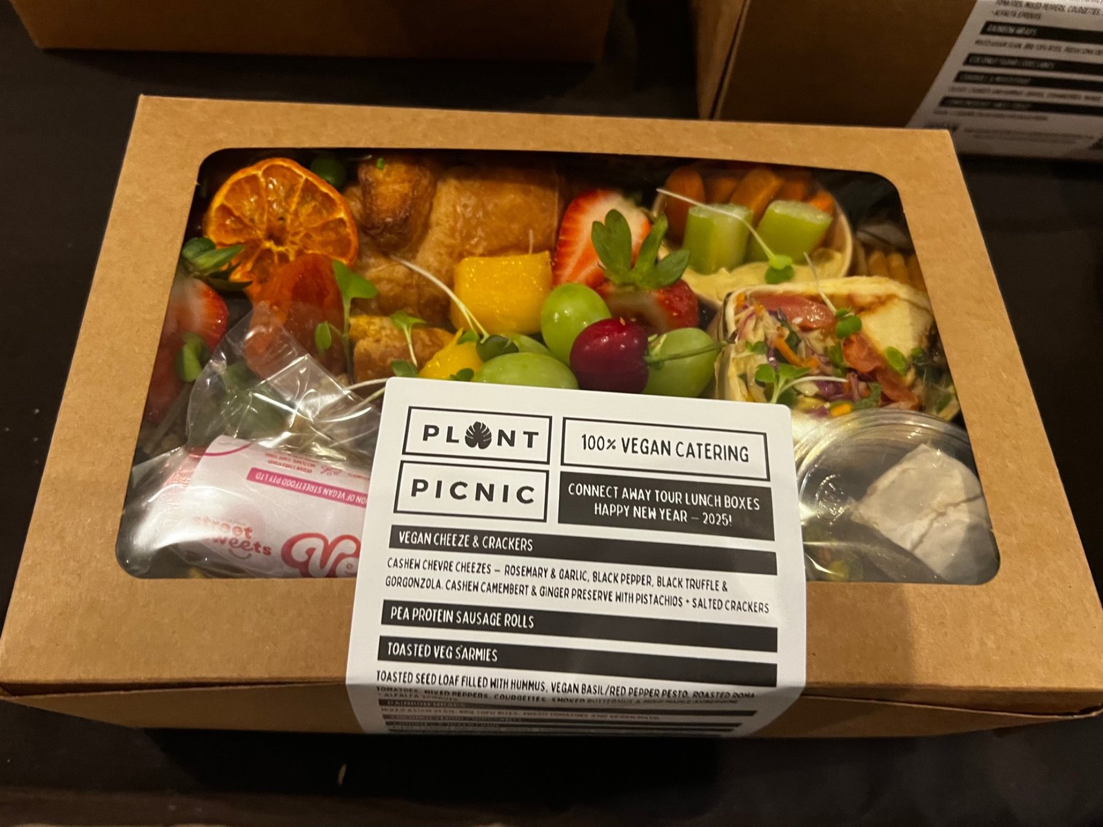 Wraps Plant Picnic grazing box
